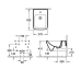 Біде підвісне VILLEROY&BOCH ARCHITECTURA 44850001
