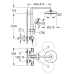 Душова система GROHE BAUCLASSIC 26699000
