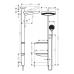 Душова система HANSGROHE RAINFINITY 26842000