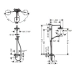 Душова система HANSGROHE CROMA SELECT E 27258400
