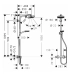 Душова система HANSGROHE CROMETTA 27264400