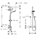 Душова система HANSGROHE RAINDANCE 27293000