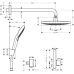 Душова система HANSGROHE RAINDANCE SELECT S 27297000