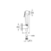 Гігієнічний душ GROHE TEMPESTA-F 26356IL0