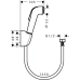 Гігієнічний душ HANSGROHE TALIS S 32127000