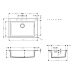 Кухонна мийка HANSGROHE S51 43313170