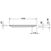 Піддон для душу DURAVIT D-CODE 720097000000000