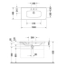 Раковина DURAVIT DURASTYLE 2320100000