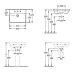 Раковина VILLEROY&BOCH AVENTO 41586001