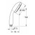 Ручний душ GROHE TEMPESTA 26161001