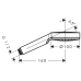 Ручний душ HANSGROHE CROMETTA 26331400