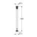 Шланг для душу GROHE SILVERFLEX 26346000
