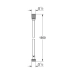 Шланг для душу GROHE SILVERFLEX 28364000