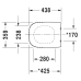 Сидіння для унітазу DURAVIT D-CODE 0067390000