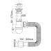 Сифон для умивальника ROZZY JENORI RSW405080-2