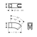 Тримач ручного душу HANSGROHE RENO 27992002