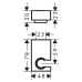Тримач ручного душу HANSGROHE PORTER 28387670