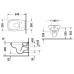 Унітаз підвісний DURAVIT D-CODE 22090900002+0067390000