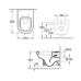 Унітаз підвісний VILLEROY&BOCH ARCHITECTURA 56741001