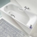 Сталева ванна 160х75 см KALDEWEI Saniform plus 112500010001 прямокутна