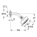 Верхній душ GROHE TEMPESTA COSMOPOLITAN 26090001