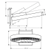 Верхній душ HANSGROHE RAINFINITY 26234000