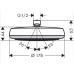Верхній душ HANSGROHE CROMETTA 26577400
