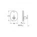 Змішувач для душу GROHE ATRIO 19396000