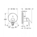 Змішувач для душу GROHE EUROSTYLE 24049003