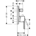 Змішувач для душу HANSGROHE METROPOL S 14465880