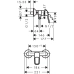 Змішувач для душу HANSGROHE LOGIS 71247000