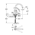 Змішувач для кухні GROHE BAULOOP 31232001