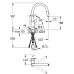 Змішувач для кухні GROHE EUROSTYLE COSMOPOLITAN 31482003