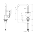 Змішувач для кухні HANSGROHE ECOS L 14816000