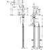Змішувач для кухні HANSGROHE TALIS M54 72809670