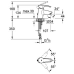 Змішувач для раковини GROHE EUROSTYLE 33557001