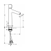 Змішувач для раковини HANSGROHE TALIS SELECT S 72044000