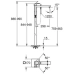 Змішувач для ванни GROHE EUROCUBE 23672001