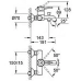 Змішувач для ванни GROHE BAUCLASSIC 32865000