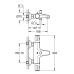 Змішувач для ванни GROHE GROHTHERM 34564000